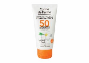crème solaire peaux sèches